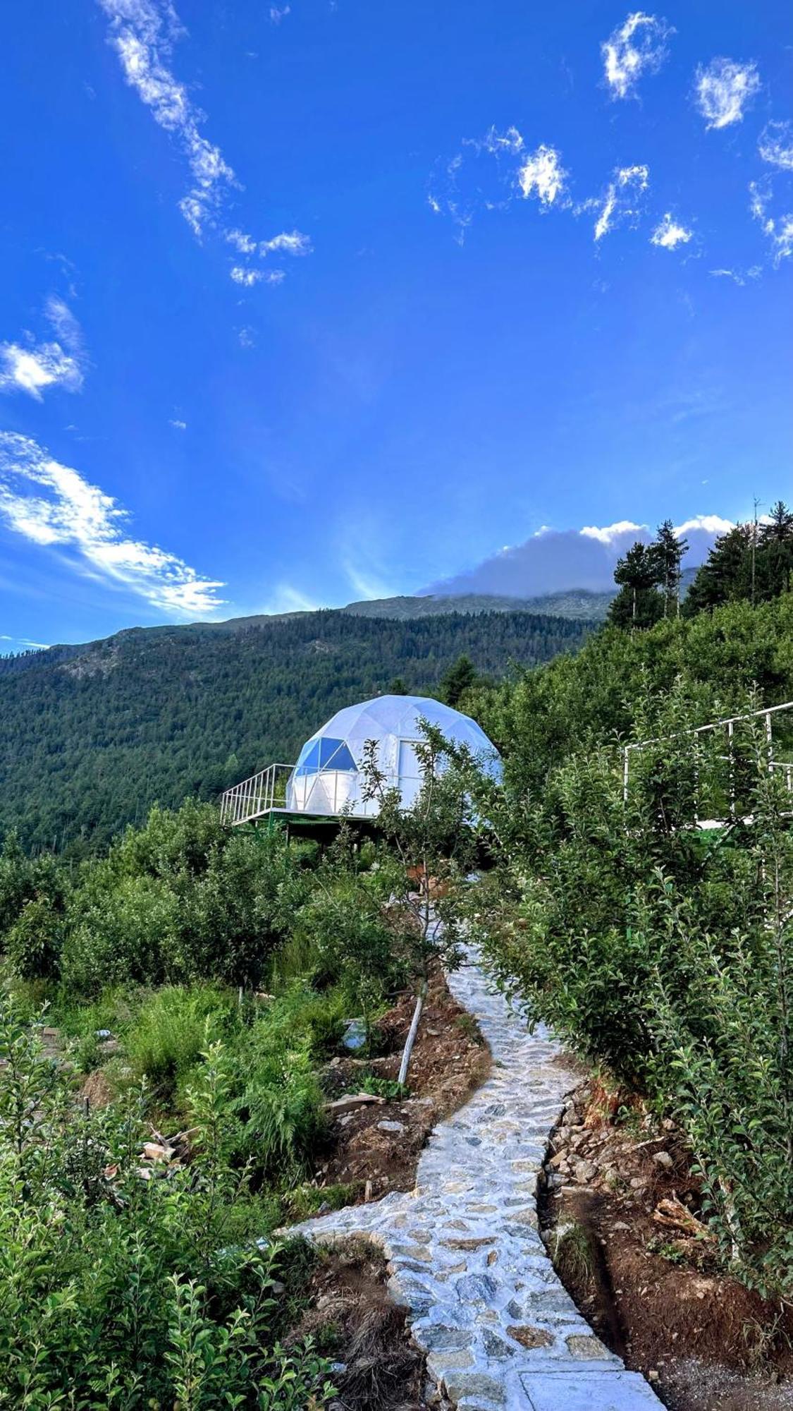 Fayul Retreat - India Highest Glamp And Ecoluxury Stay Kalpa Exterior photo